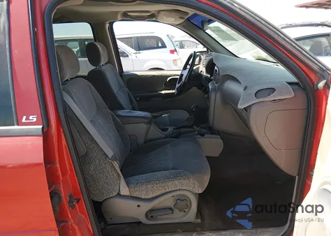 2002 Chevrolet Trailblazer Ls из США, поврежденный, VIN 1GNDS13S122285692